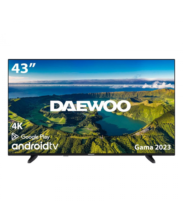 Daewoo 43″ 43DM63FAC Google Android Smart TV – 4K HDR Middle Stand