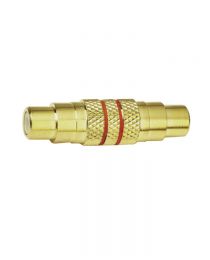 Electrovision F259C Gold Plated Phono socket to Phono socket