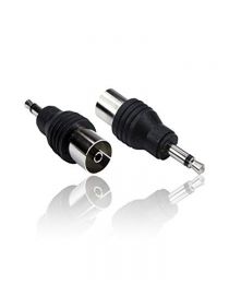 Mono 3.5 Jack plug to Coax socket