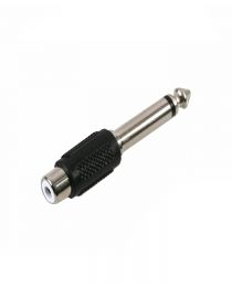 Mono 6.35 Jack plug to Phono socket