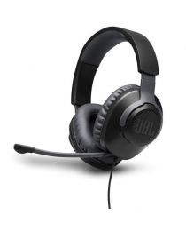 JBL Quantum 100 Over Ear Gaming Headset Black