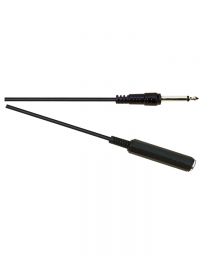 Soundlab G110 6.35mm Mono Jack plug to 6.35mm Mono Jack Socket