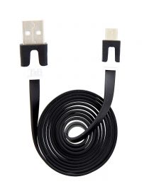 TnB CBFLAT1BK USB plug to Micro USB plug Flat Cable2