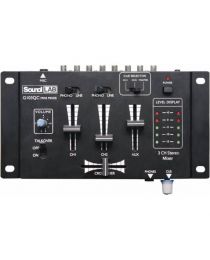 soundlab g103qc 4 channel mini mixer with crossfade p16774 53116 medium