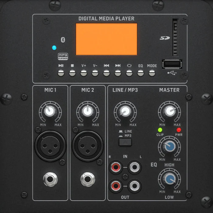 behringer pk112a 600w 12 powered pa speaker with bluetooth musicmajlis 2