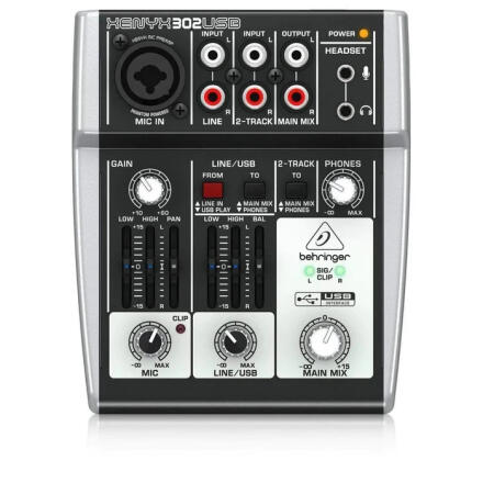 behringer xenyx 302usb analog mixer musicmajlis 1