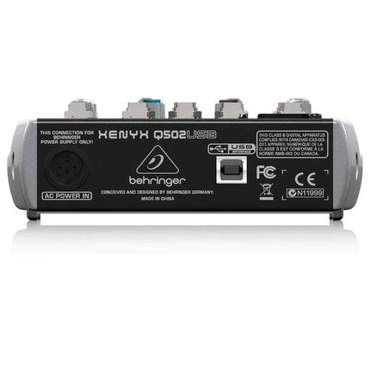 behringer xenyx q502usb analog mixer musicmajlis 2