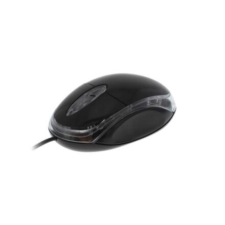 black optical mouse clicky