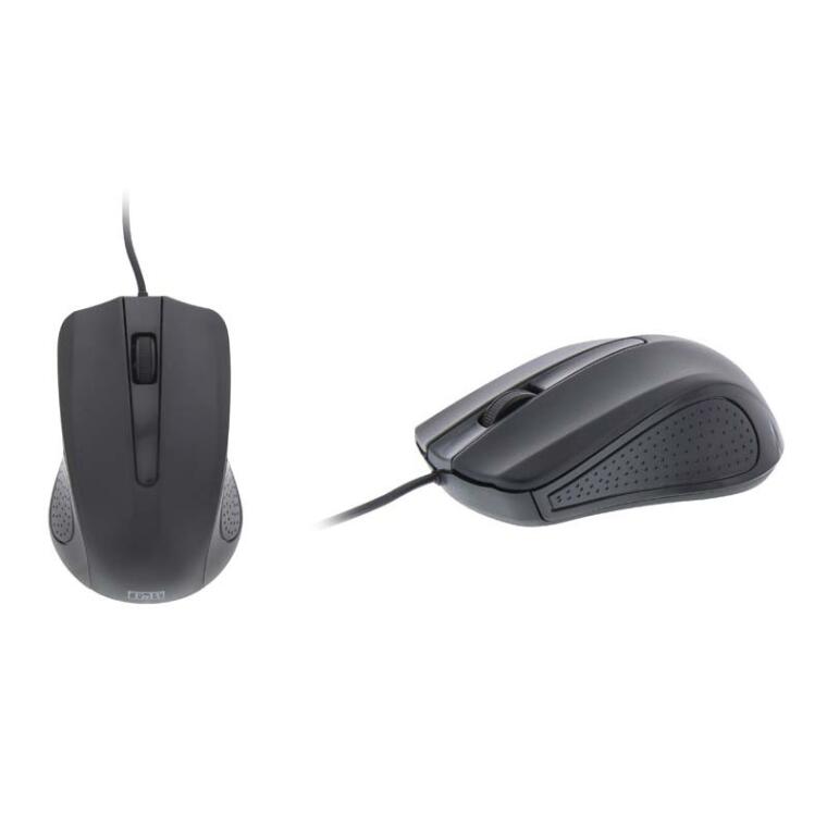 black optical mouse shark