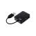 first class black hub usb20