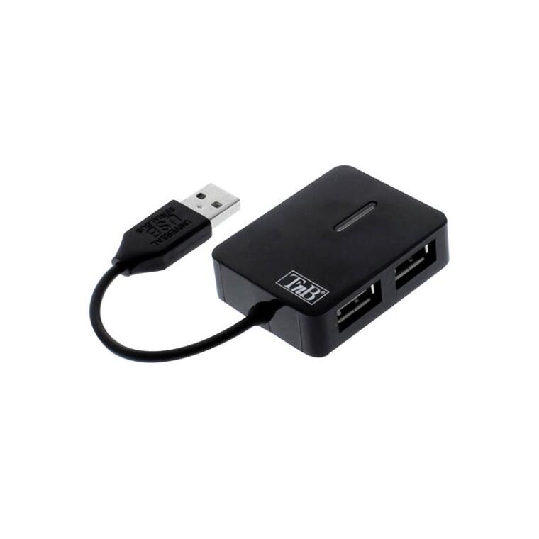 first class black hub usb20