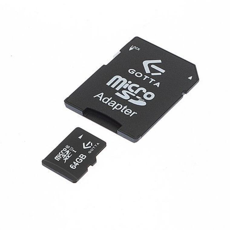 gotta 64gb micro sd sdhc speicherkarte memory card adapter karte uhs 1 class10