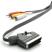 large vivanco scart to rca x3