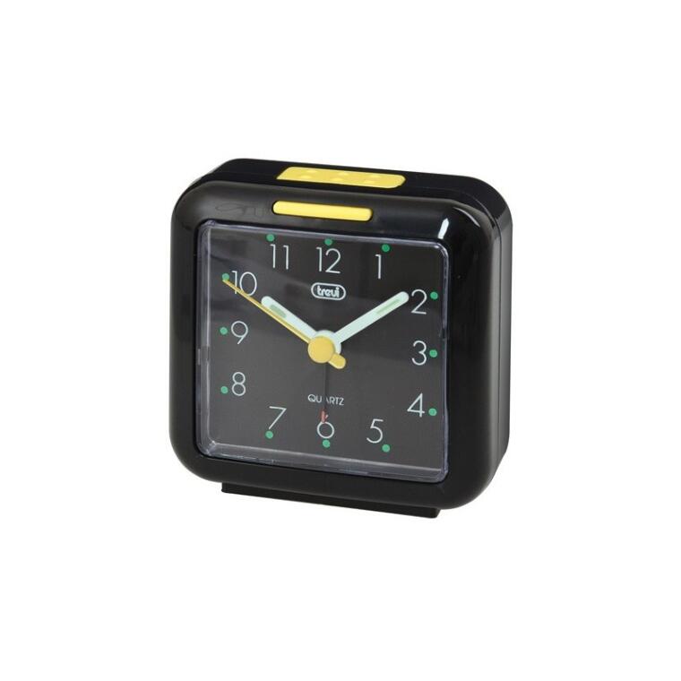 trevi sl 3048 quartz alarm clock black blue grey red white